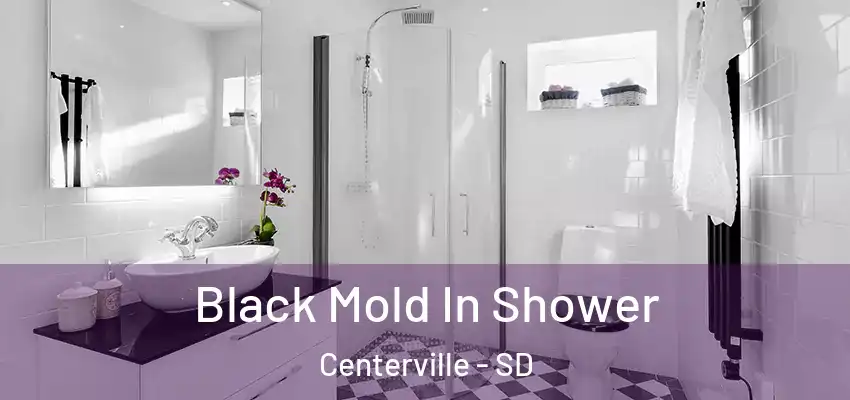  Black Mold In Shower Centerville - SD